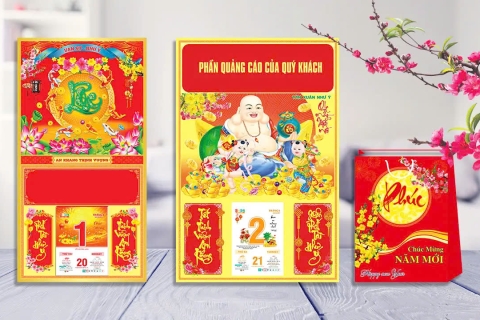 Lịch Tết In Ấn Độc Quyền: Món Quà Gắn Kết Doanh Nghiệp