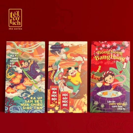 Bao Lì Xì Giấy Coucher